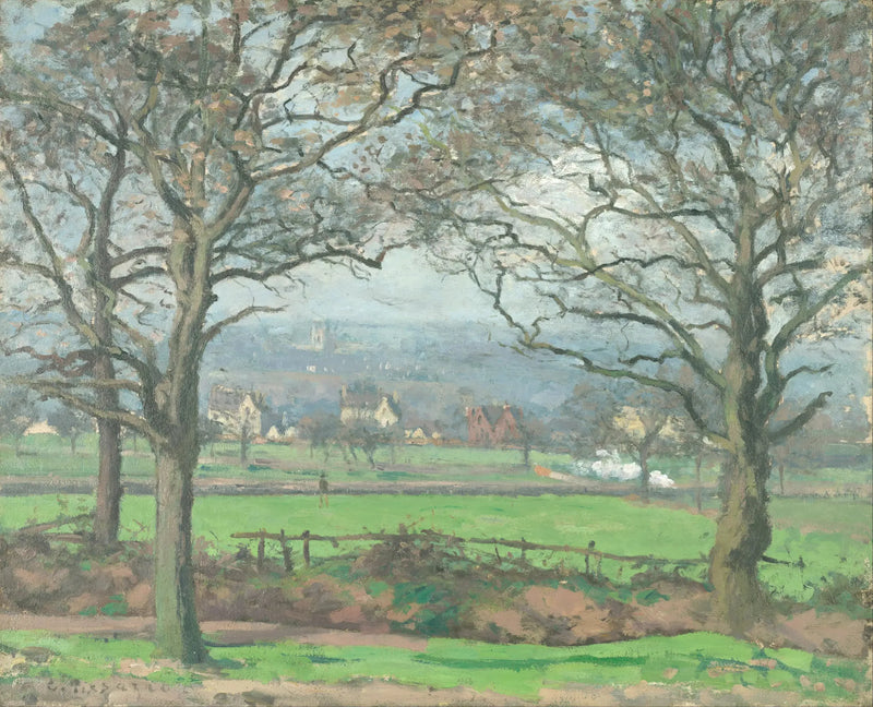 Cerca de Sydenham Hill - Camille Pissarro