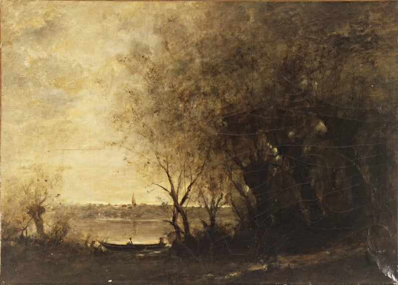 Cerca de Ville d'Avray - Jean-Baptiste Camille Corot