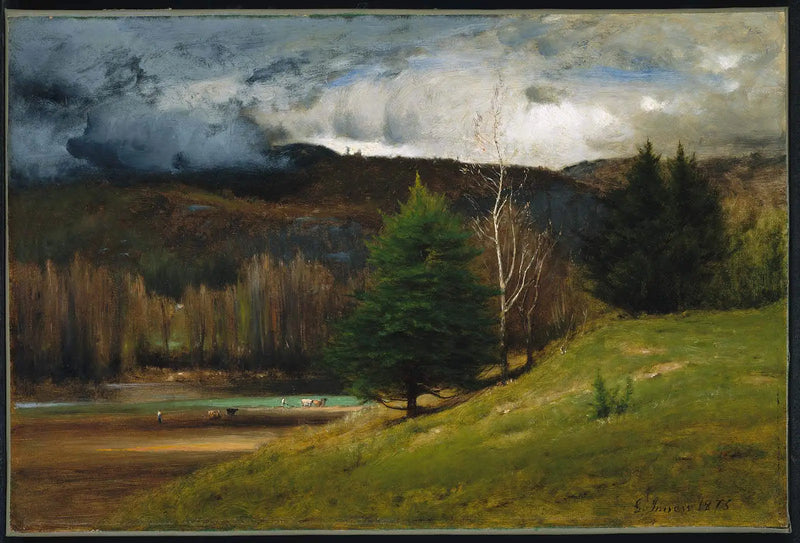 Cerca del pueblo de Kearsarge - George Inness