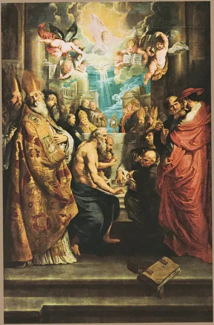 Presencia real en el Santísimo Sacramento - Peter Paul Rubens