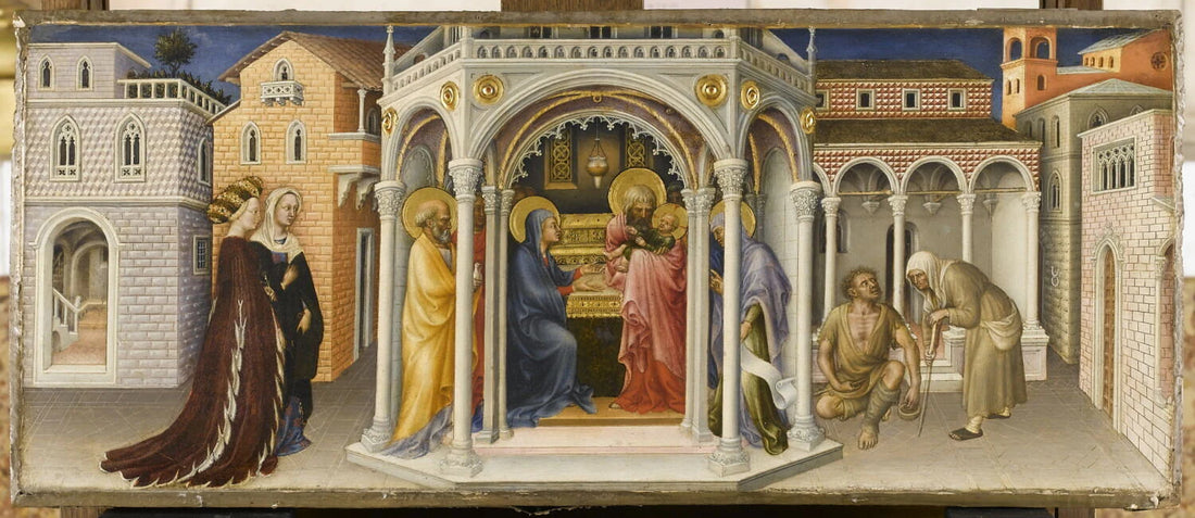 La Présentation au Temple - Gentile da Fabriano (Gentile di Niccolò di Giovanni di Massio, dit)