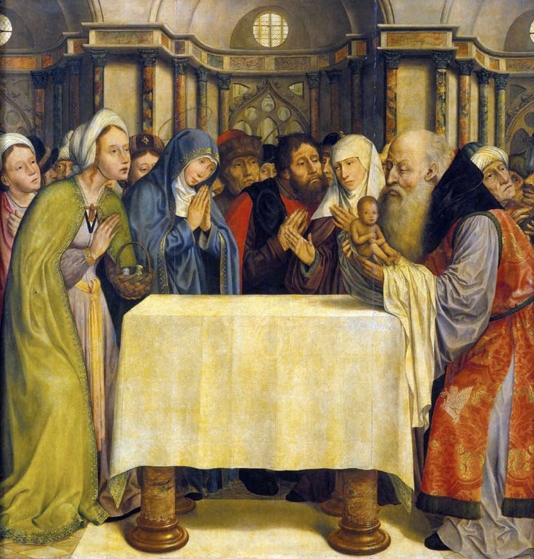 Présentation au Temple - Quentin Metsys - Alpha Reproduction