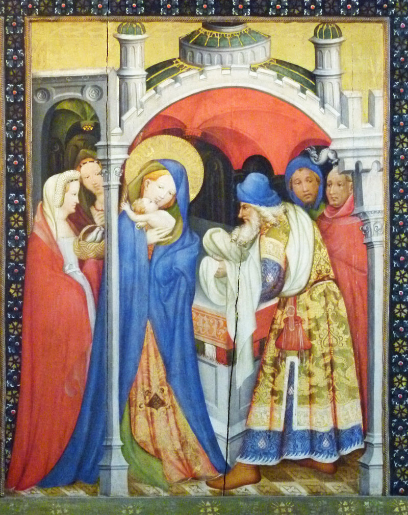 Presentación de Jesús en el Templo - Conrad von Soest