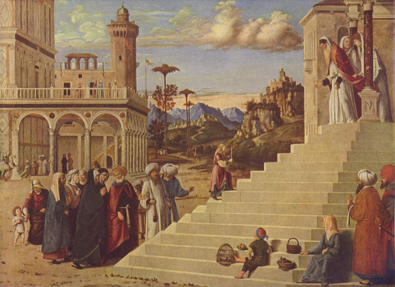 Presentación de la Virgen en el Templo - Cima da Conegliano
