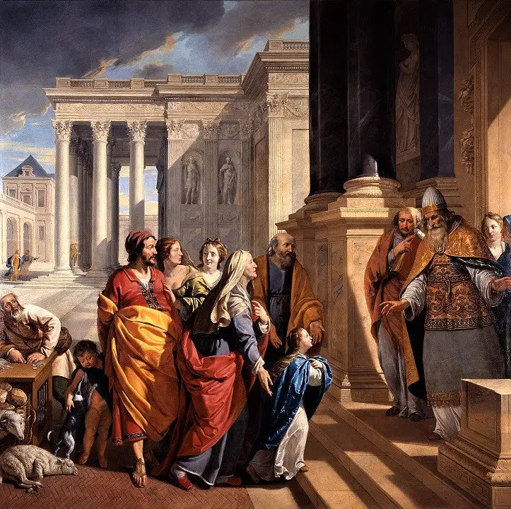 Presentación de la Virgen en el Templo - Philippe de Champaigne