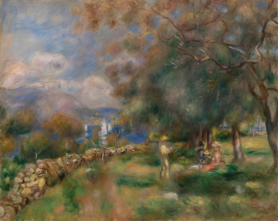 Isla de Saint-Jean - Pierre-Auguste Renoir