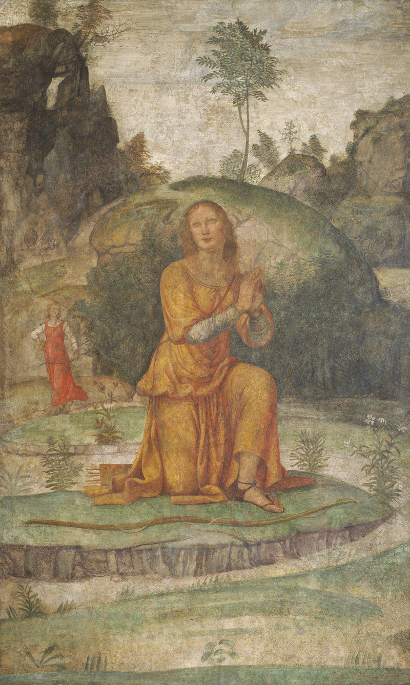Oración de Procris a Diana - Bernardino Luini