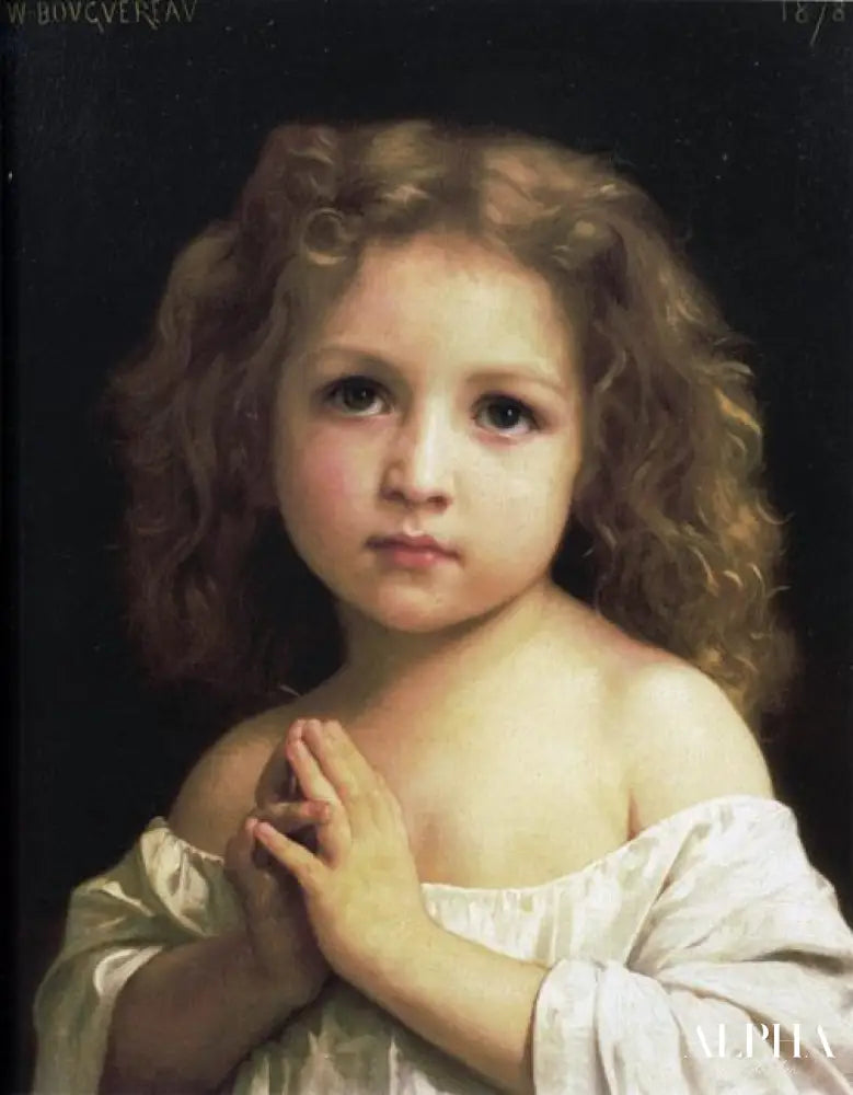 Prière - William Bouguereau - Reproductions de tableaux et peintures haut de gamme