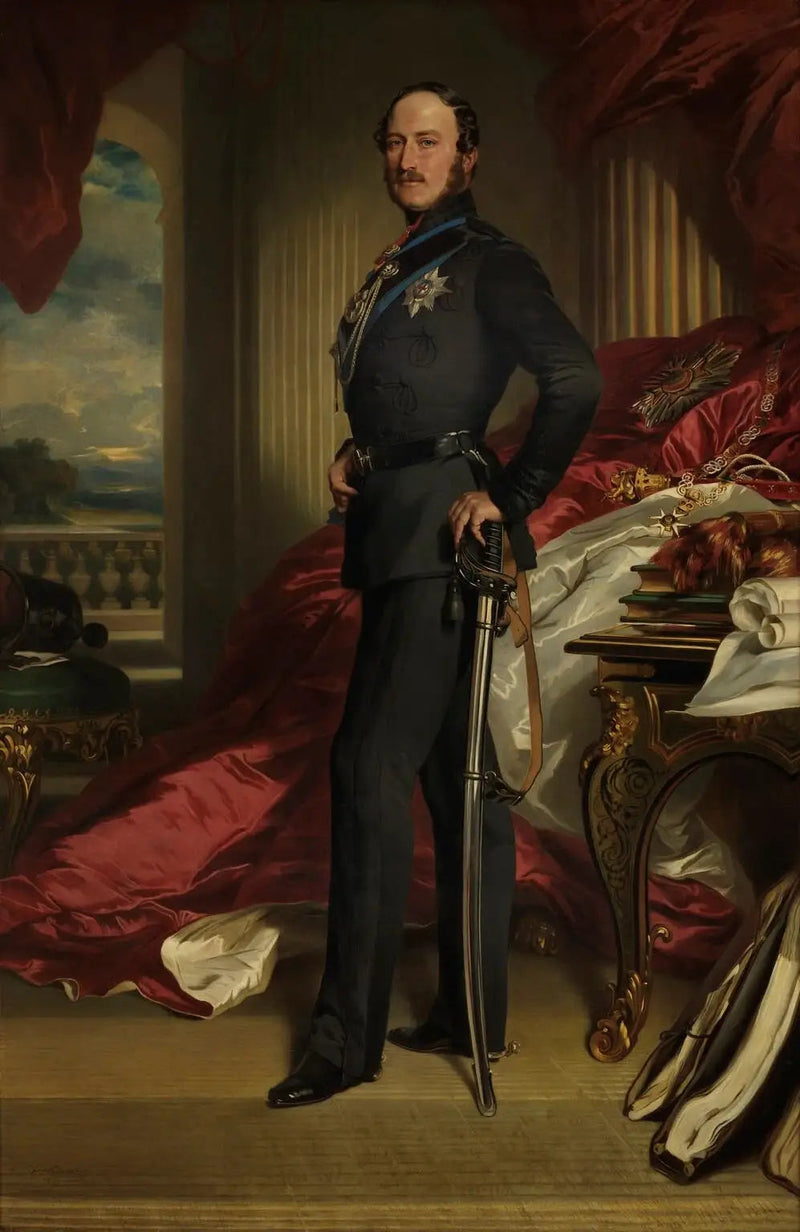 Príncipe Alberto de Sajonia-Coburgo-Gotha - Franz Xaver Winterhalter