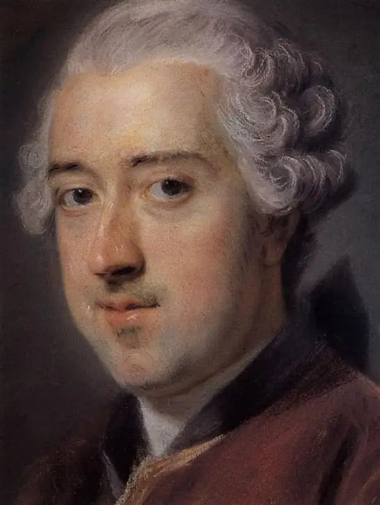 Príncipe Clemente-Venceslas de Sajonia - Maurice-Quentin de La Tour