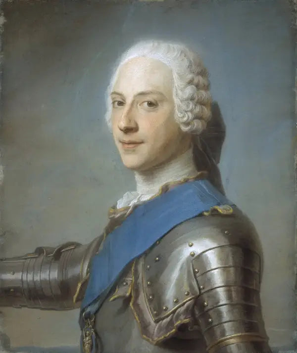 Príncipe Henri Benoît Clément Stuart, 1725 - 1807. Cardenal York - Maurice-Quentin de La Tour