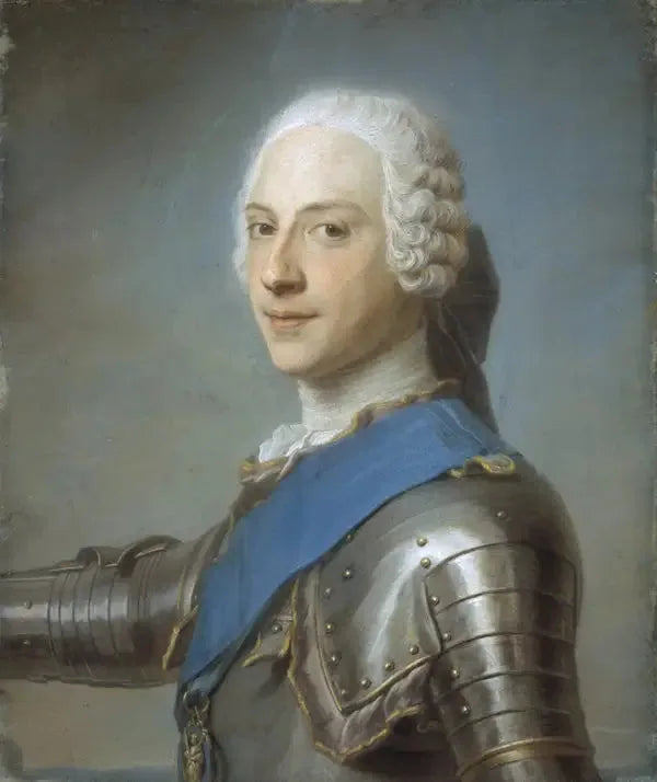 Príncipe Henri Benoît Clément Stuart, 1725 - 1807. Cardenal York - Maurice-Quentin de La Tour