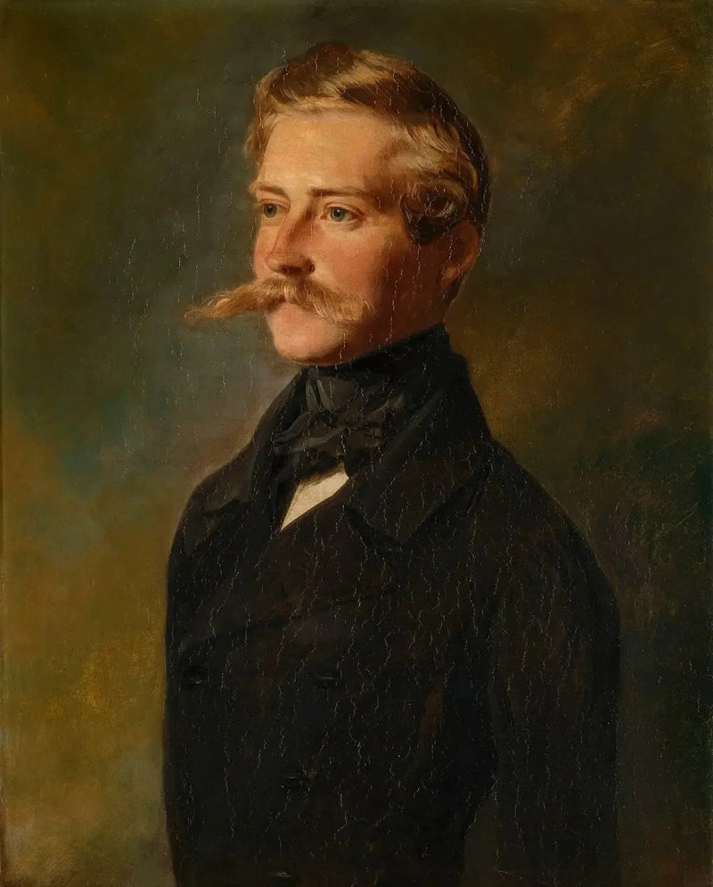 Príncipe Leopoldo de Sajonia-Coburgo-Gotha (1824-1884) - Franz Xaver Winterhalter