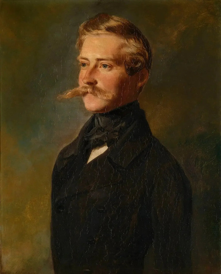 Príncipe Leopoldo de Sajonia-Coburgo-Gotha (1824-1884) - Franz Xaver Winterhalter
