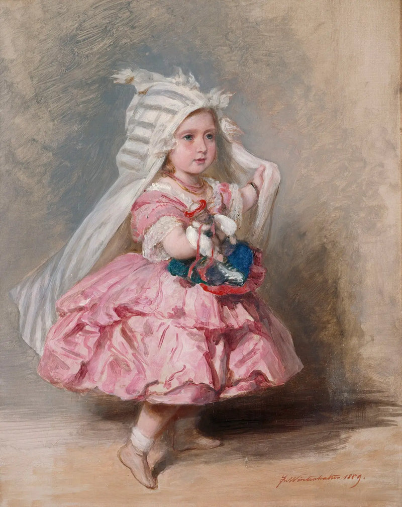 Princesa Beatriz (1857-1944), más tarde princesa Enrique de Battenberg - Franz Xaver Winterhalter
