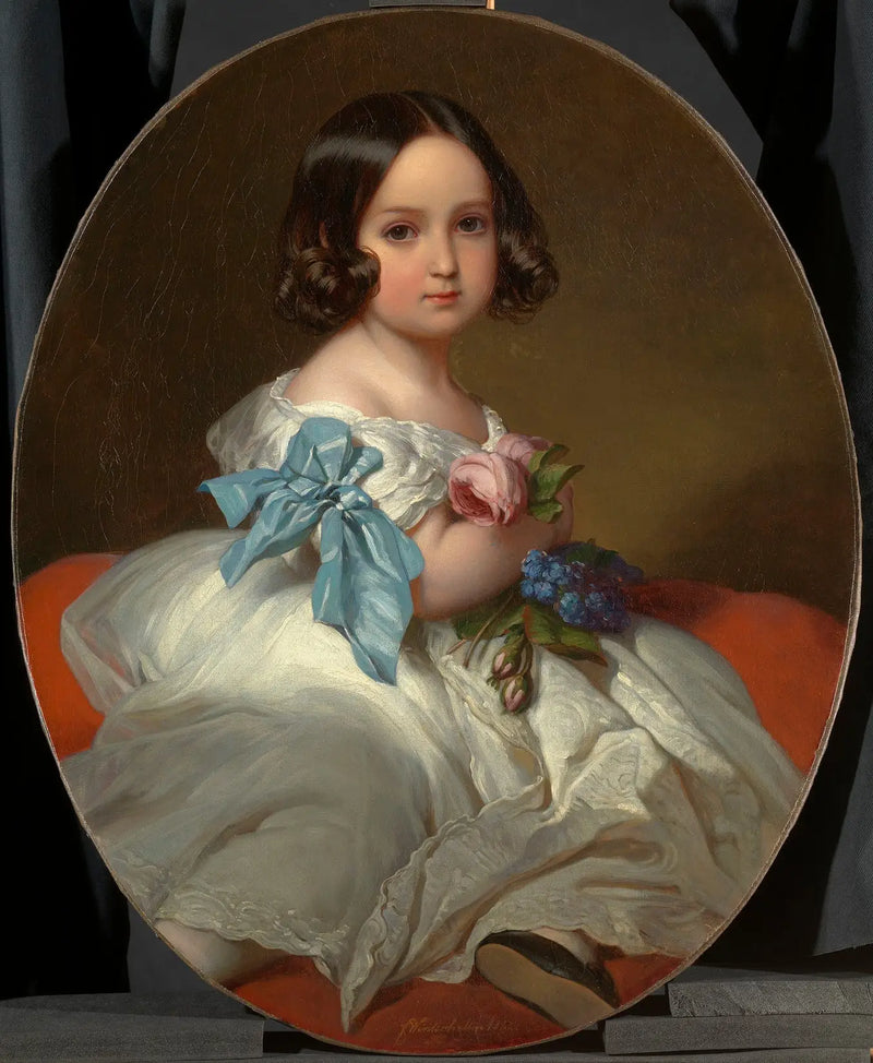 Princesa Carlota de Bélgica (1840-1927) - Franz Xaver Winterhalter
