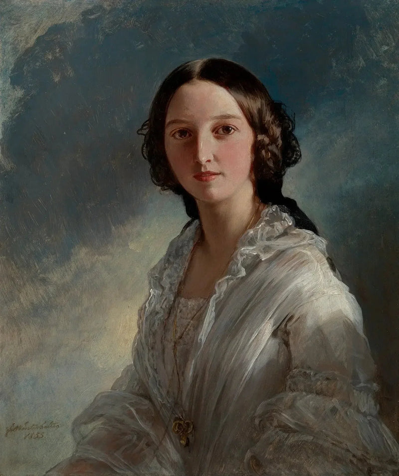 Princesa Feodora de Hohenlohe-Langenbourg (1839-1872) - Franz Xaver Winterhalter