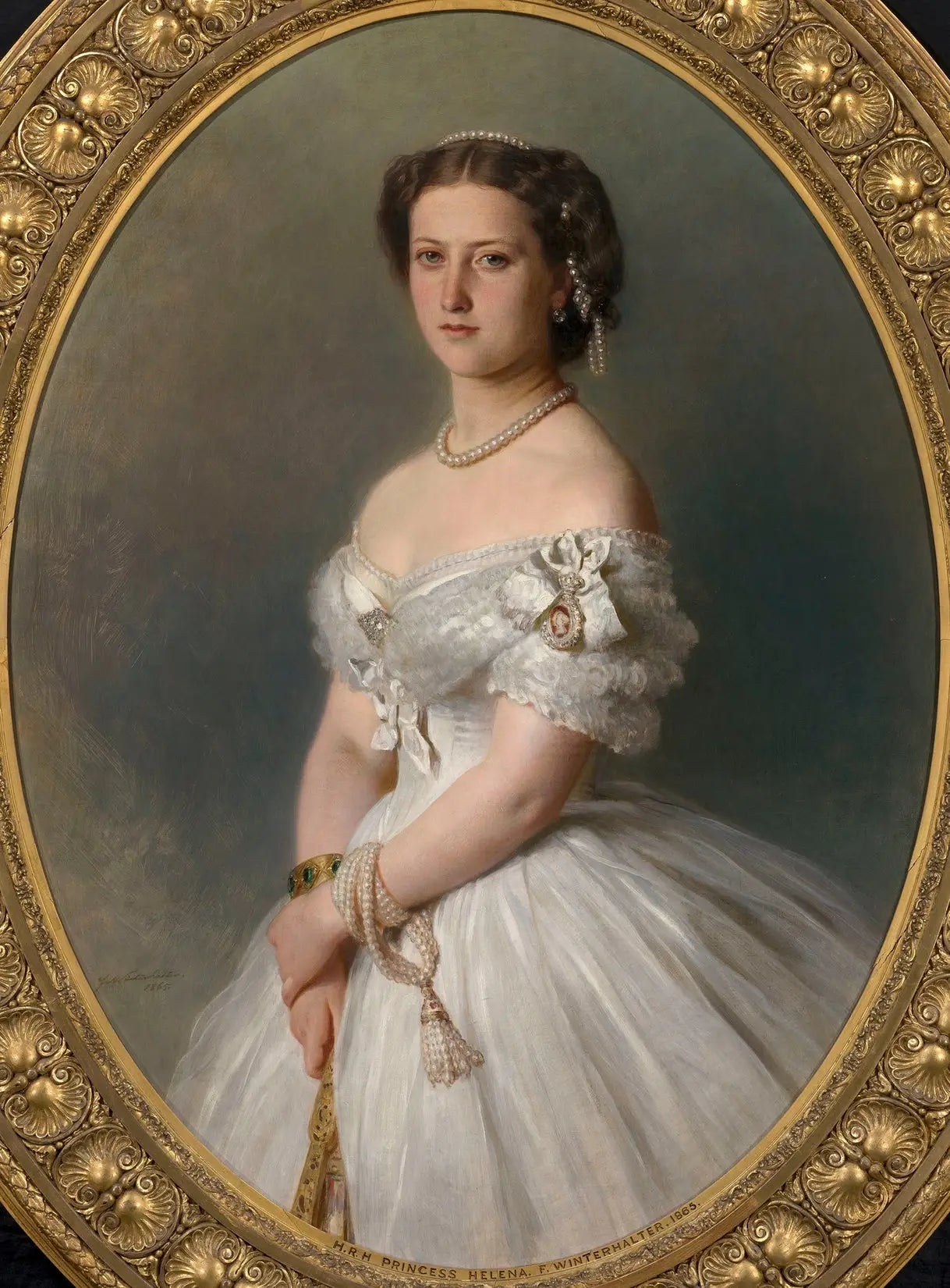 Princesse Hélène (1846-1923) - Franz Xaver Winterhalter - Alpha Reproduction