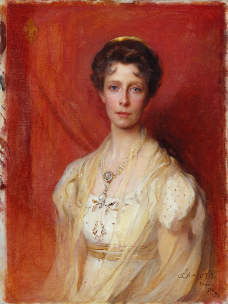 Princesa María Teresa de Hohenzollern, de soltera Princesa de Borbón-Dos Sicilias - Felipe de Laoszlo