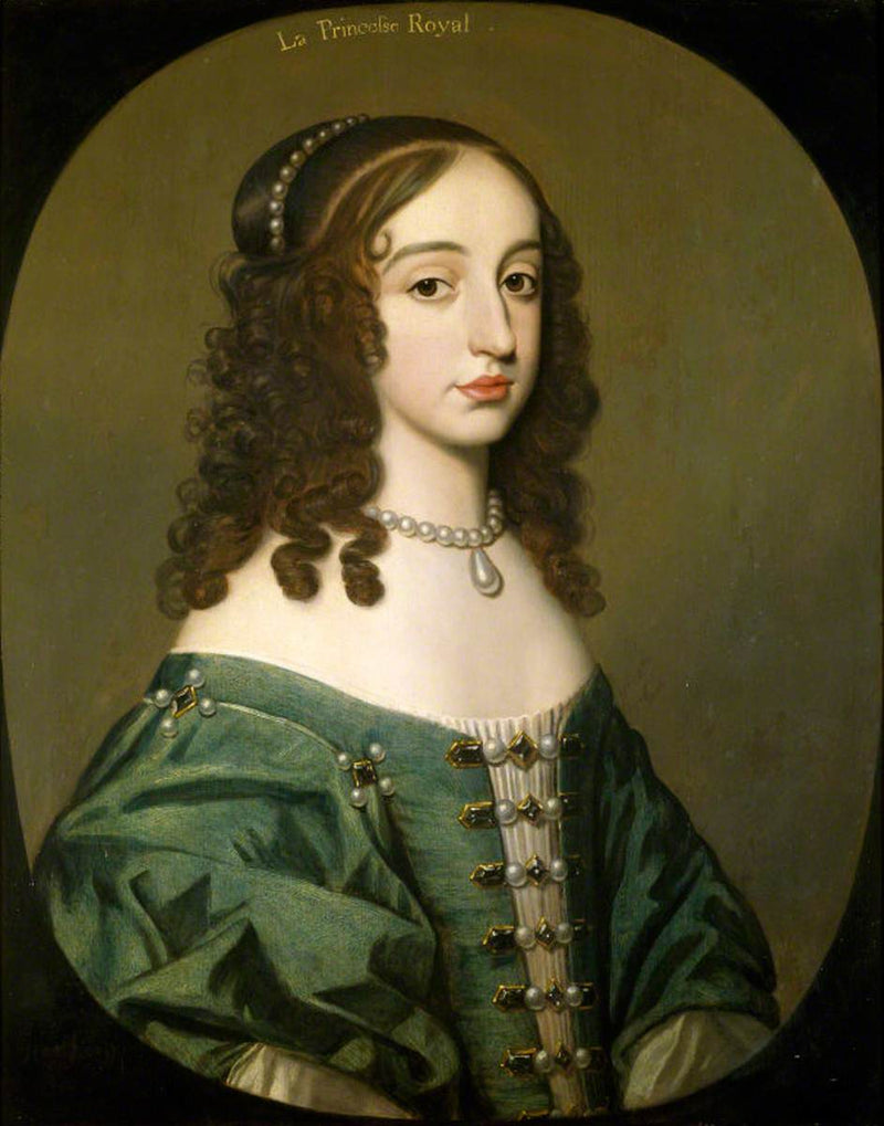 Princesa María Estuardo, princesa de Orange (1631 - 1660) - Gerrit van Honthorst