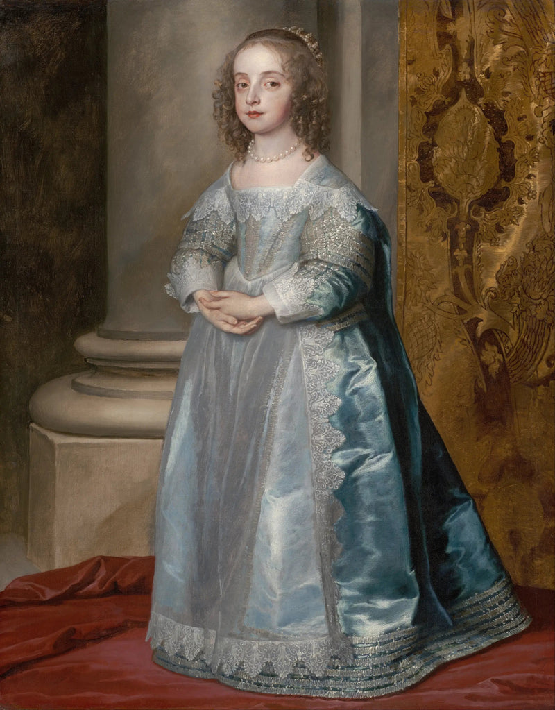 Princesa María, hija de Carlos I - Antoine van Dyck