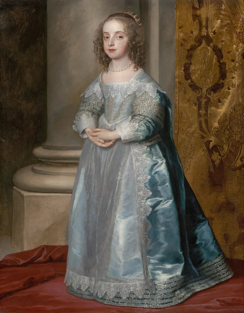 Princesa María, hija de Carlos I - Antoine van Dyck