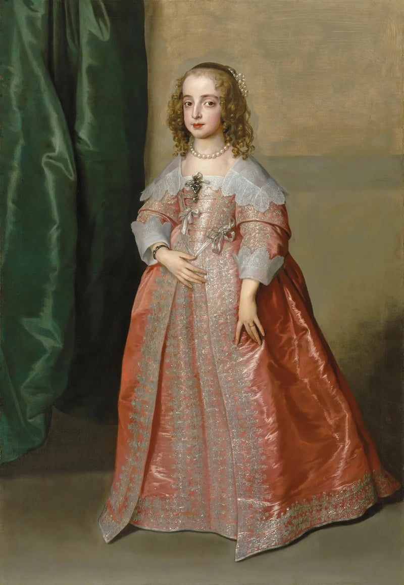 Princesa María, hija del rey Carlos I de Inglaterra - Antoine van Dyck