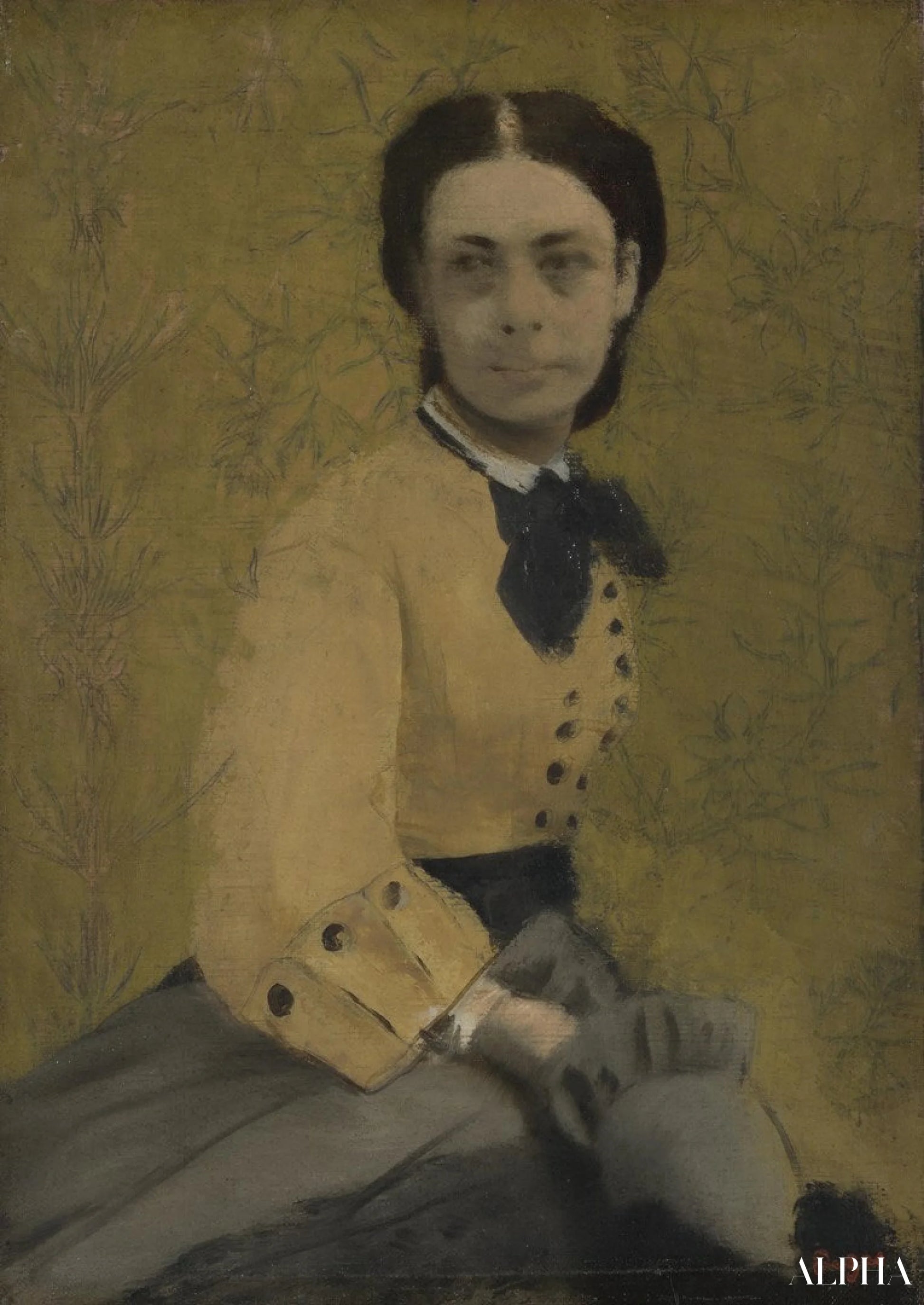 Princesse Pauline de Metternich - Edgar Degas - Reproductions de tableaux et peintures haut de gamme