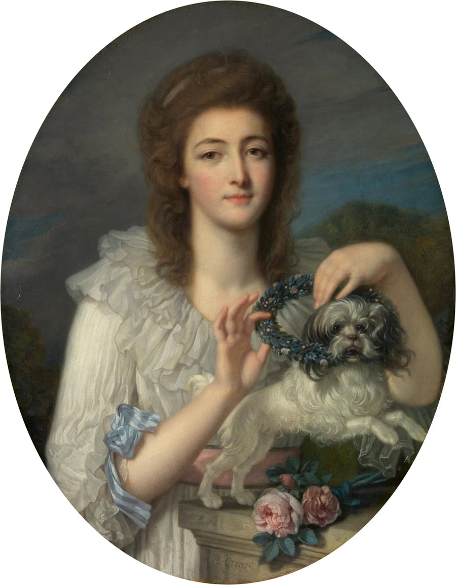 Princesa Varvara Nikolaïevna Gagarina (1762-1802) - Jean-Baptiste Greuze