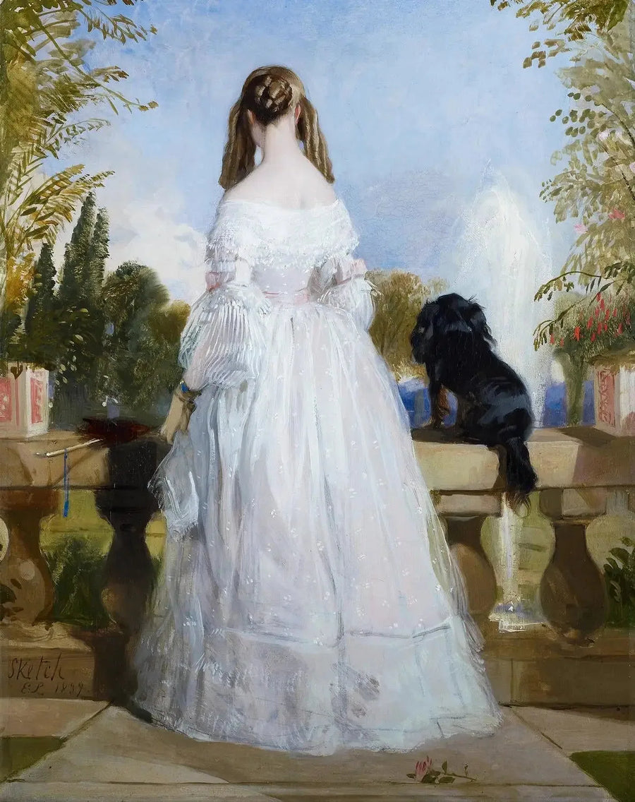 Princesa Victoria de Sajonia-Coburgo-Gotha (1822-1857) - Edwin Henry Landseer