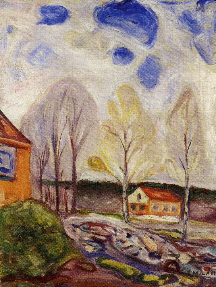 Primavera en Åsgårdstrand - Edvard Munch