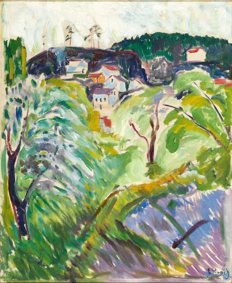 Primavera en Kragerø - Edvard Munch
