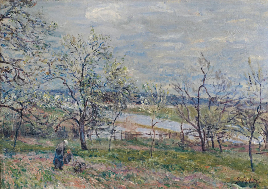 Primavera en Veneux-Nadon - Alfred Sisley