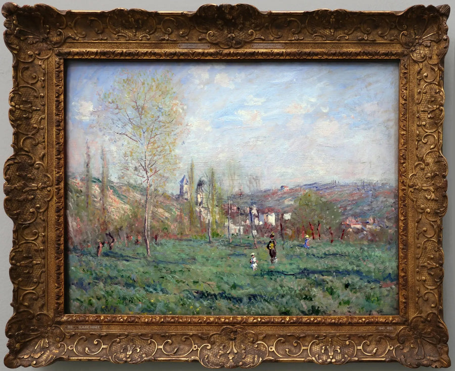 Primavera en Vétheuil - Claude Monet