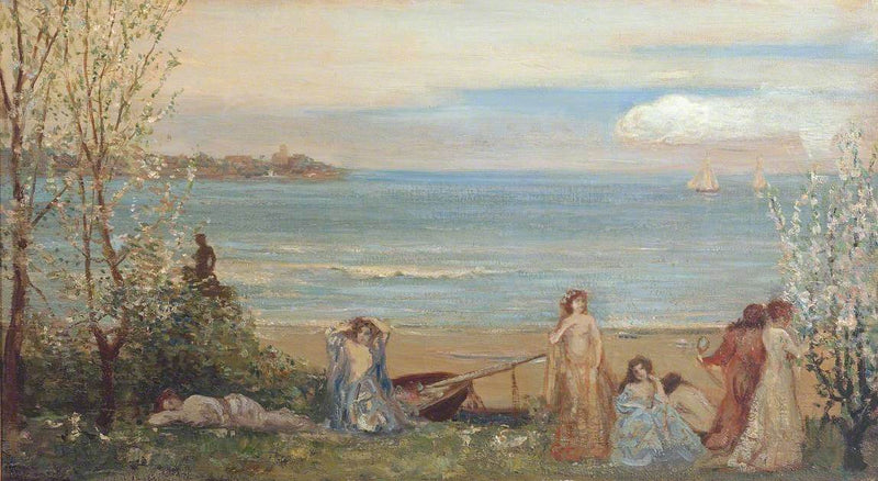 Primavera junto al mar - Charles Conder