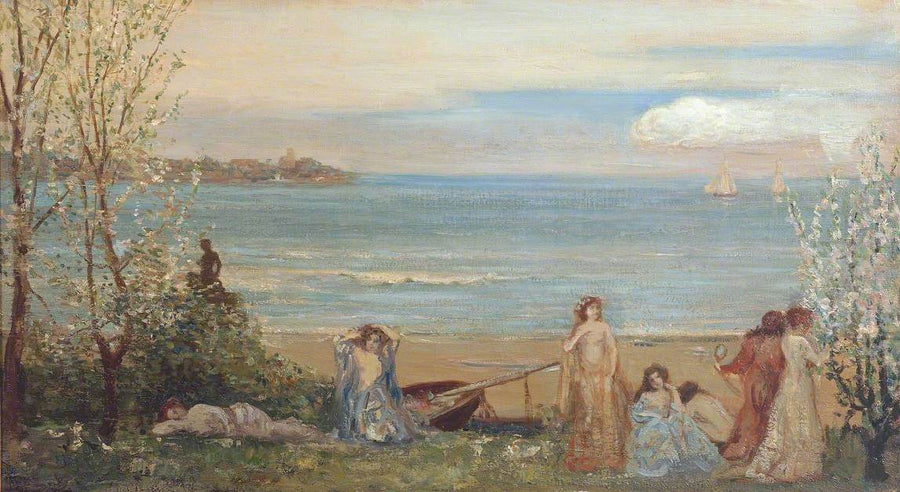 Primavera junto al mar - Charles Conder