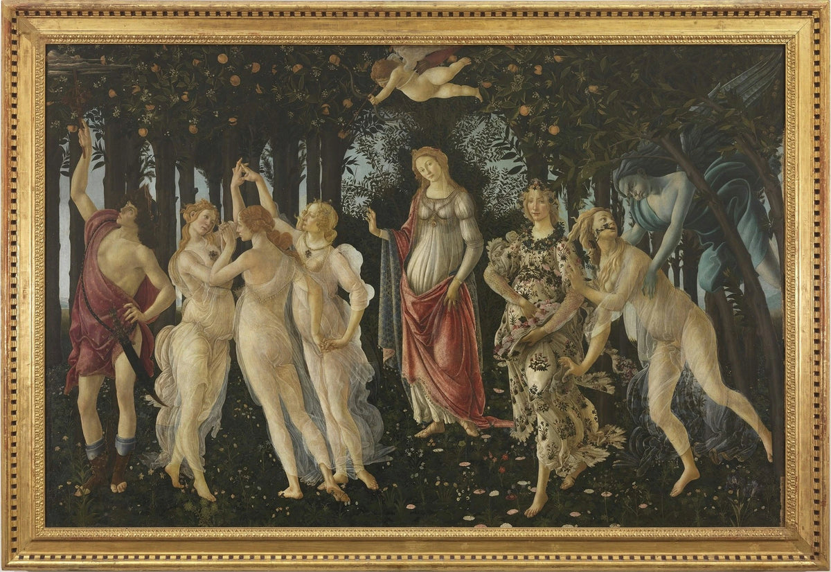 Primavera, hacia 1480 - Sandro Botticelli
