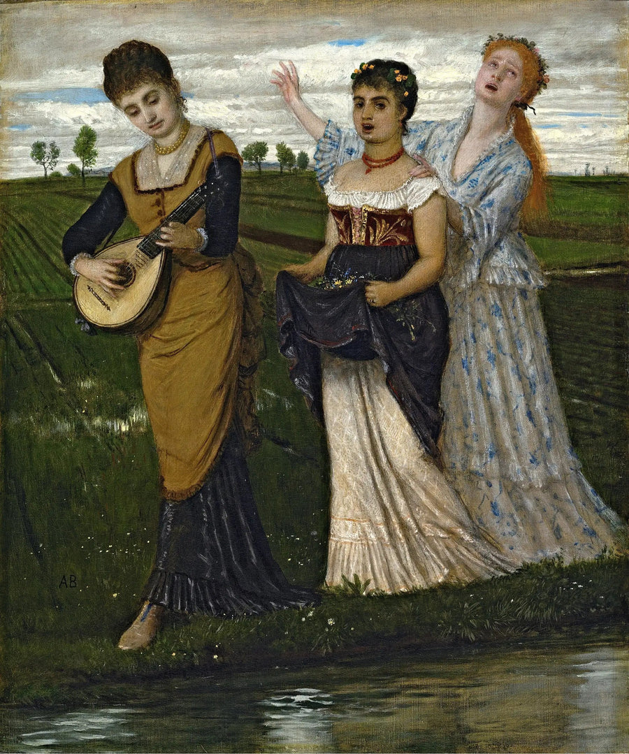 Primavera (Cantos de la primavera) - Arnold Böcklin