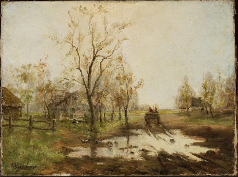 Primavera en el campo. - Isaac Levitan