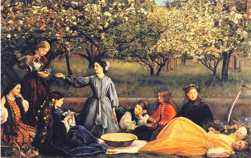 Primavera (flores de manzano) - John Everett Millais