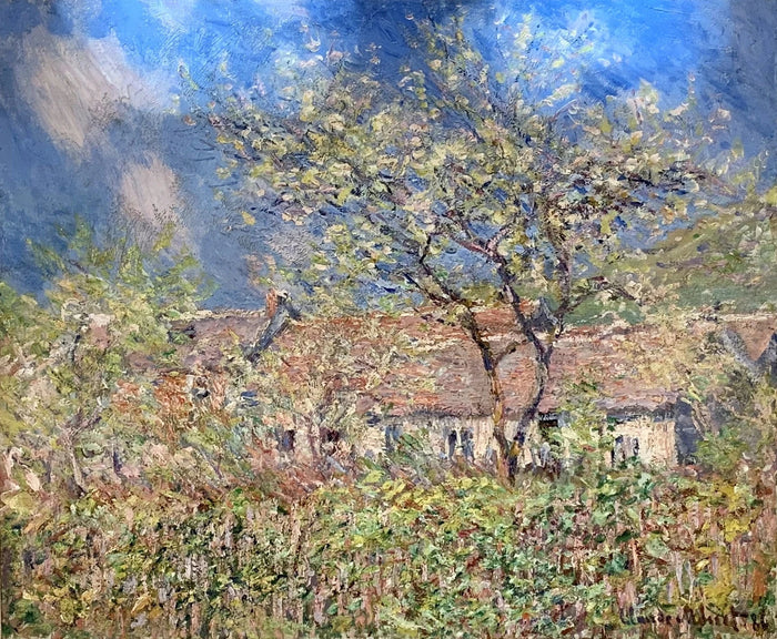 Primavera en Giverny W1062 - Claude Monet