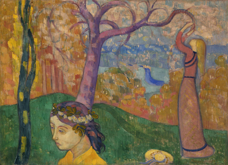 Primavera o Madeleine en el Bosque del Amor - Émile Bernard