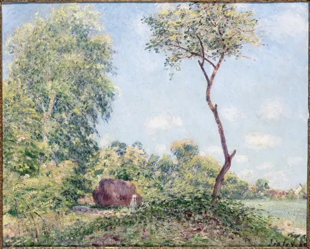 Primavera, temblor y acacias - Alfred Sisley