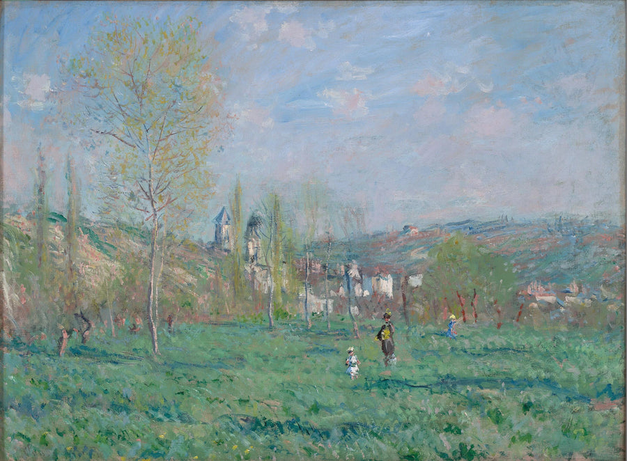 Primavera en Vétheuil W579 - Claude Monet