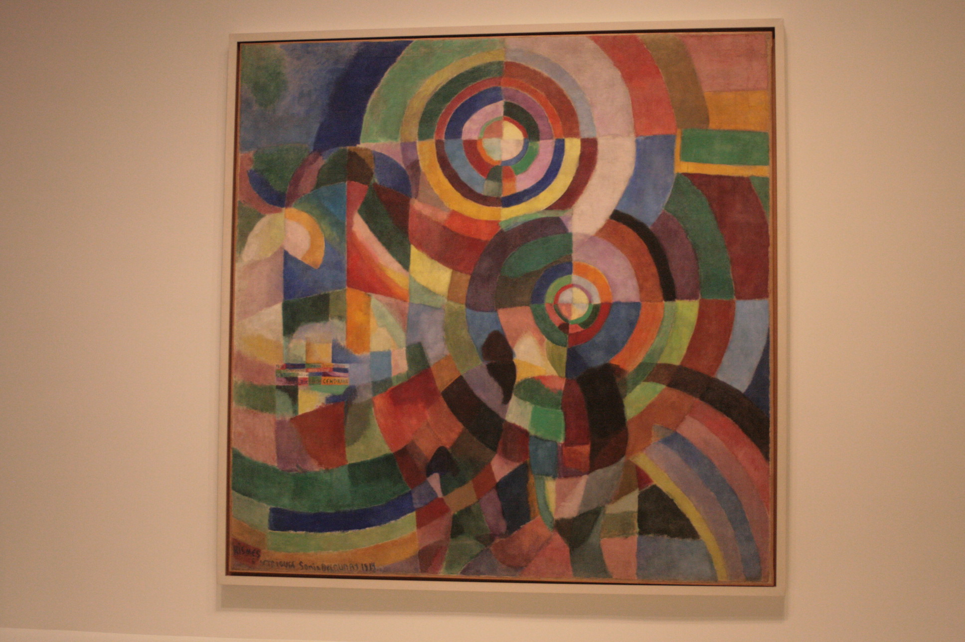 Prismes électriques - Sonia Delaunay image 1 copie peinte à la main à l’huile