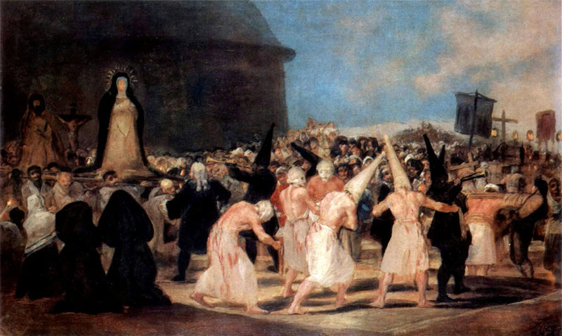 Procesión de flagelantes - Francisco de Goya