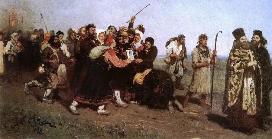 Procesión religiosa - Ilya Repin