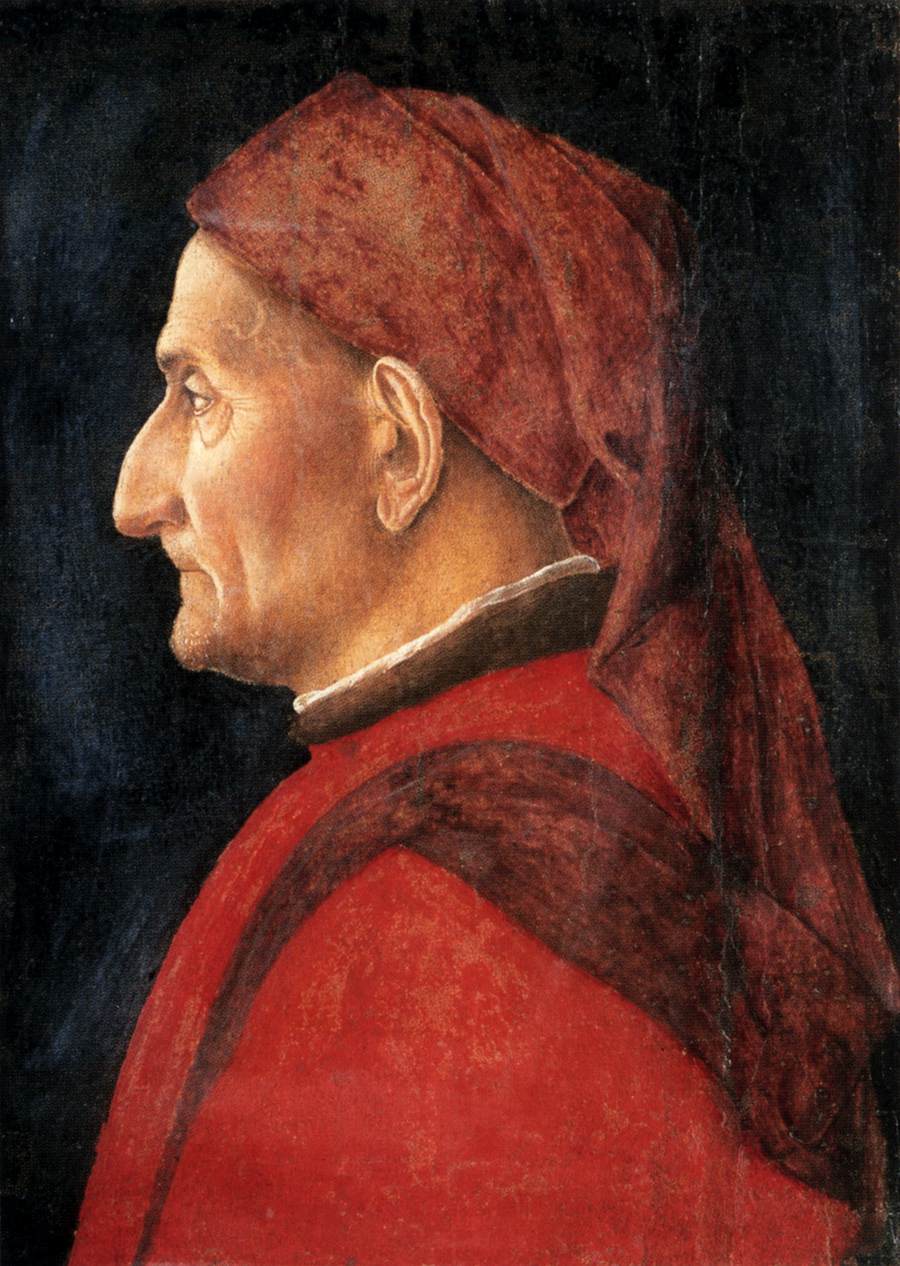 Perfil de hombre - Andrea Mantegna