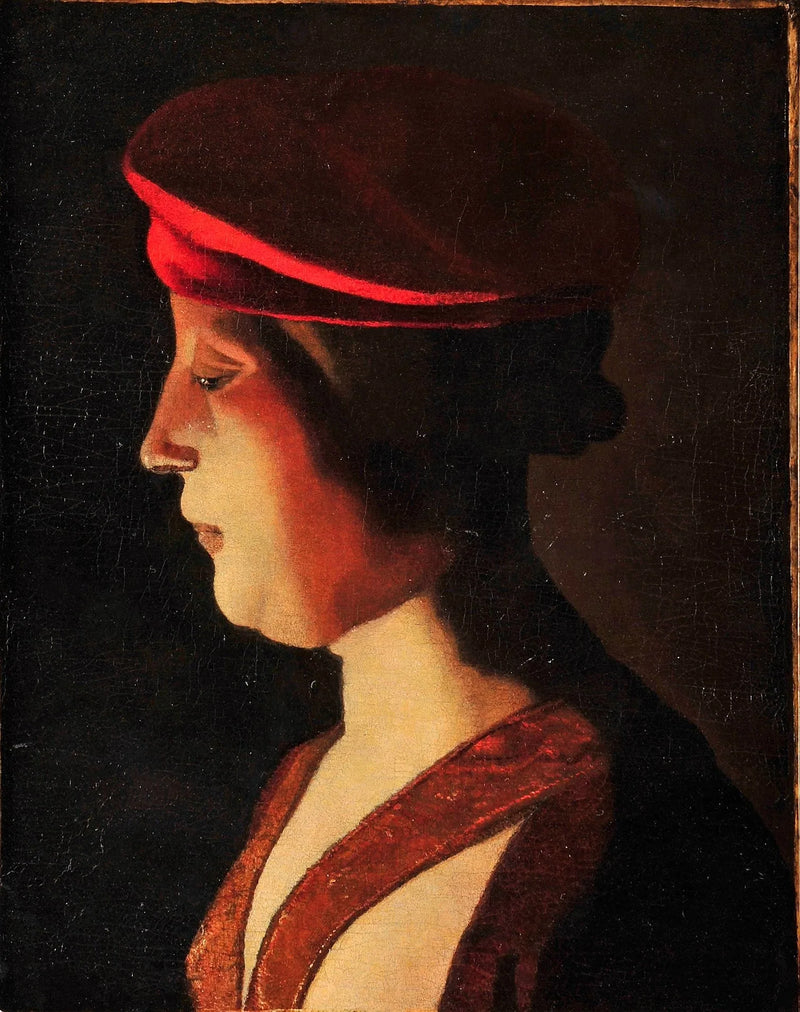 Perfil de mujer - Georges de La Tour