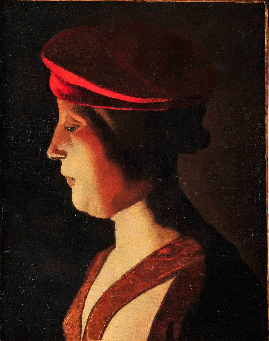 Perfil de mujer - Georges de La Tour
